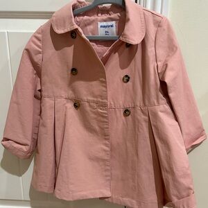 Mayoral pink coat